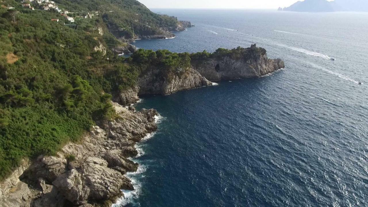 Il Sogno Di Lina Sorrento Coast Capri View Villa Massa Lubrense Exterior photo