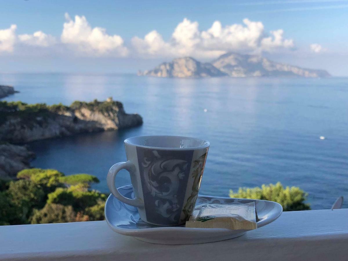 Il Sogno Di Lina Sorrento Coast Capri View Villa Massa Lubrense Exterior photo
