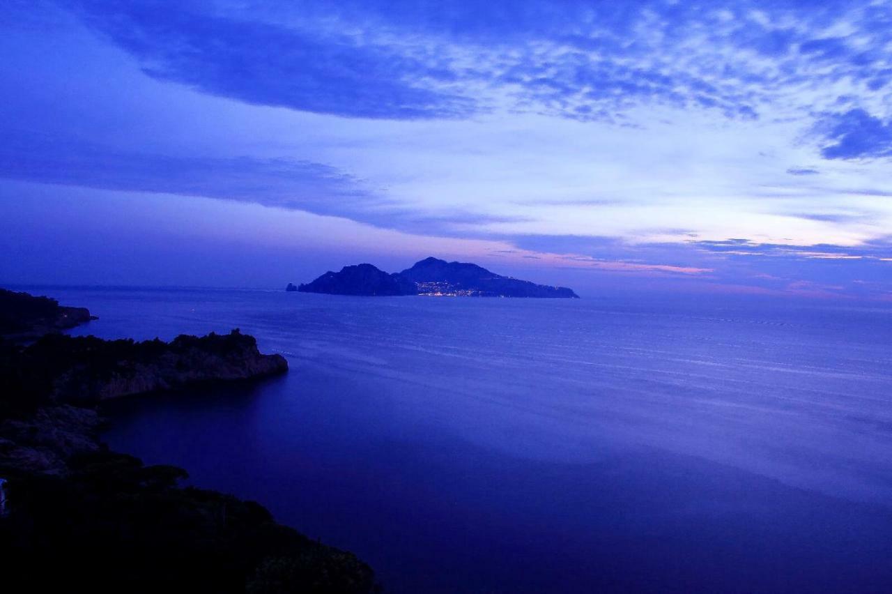 Il Sogno Di Lina Sorrento Coast Capri View Villa Massa Lubrense Exterior photo